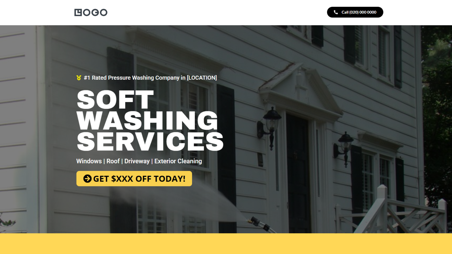 Landing Page Template 6 screenshot 1